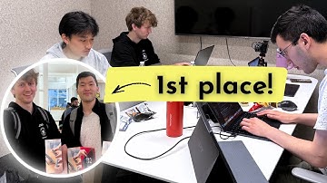 I Won First Place at Another Hackathon! | Building an App in 4 Hours