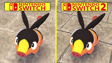 Pokemon Legends Z-A Nintendo Switch vs Switch 2 Graphics Comparison