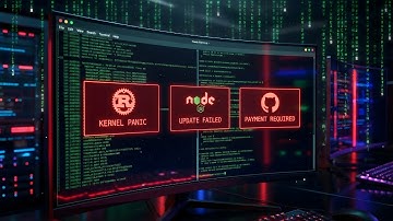 KERNEL PANIC en Rust, Node.js FALLA y GitHub PIDE PAGO