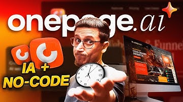 Criei um Site Profissional em Minutos com IA e No Code