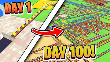 Turned ONE NODE Into a MEGA PRODUCTION LINE in This NEW Factory Builder!