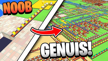 Turned ONE NODE Into a MEGA PRODUCTION LINE in This NEW Factory Builder!