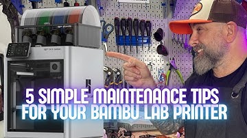 5 Simple Maintenance Tips for Your Bambu Lab Printer
