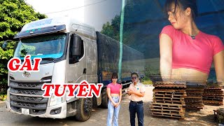 Kinh ngạc cô gái lái xe tải khủng ở Tuyên Quang - ĐỘC LẠ BÌNH DƯƠNG