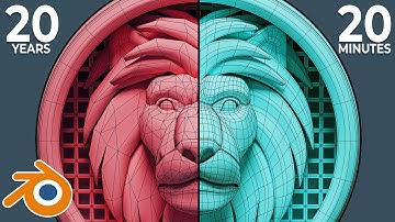 20 Years of Blender 3D Modeling Secrets In 20 Minutes!