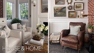 A Tudor-Style Home Gets A Timeless Addition With Vintage Elements