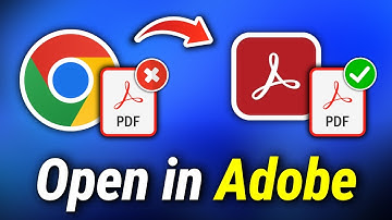 PDF openen in Adobe in plaats van Chrome (standaard PDF-viewer repareren)