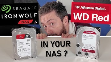 WD Red vs Seagate Ironwolf NAS Hard Drives