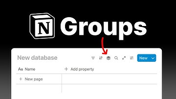 Notion Groups | Notion Tutorial for Beginners
