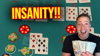 OMG!! QUADS ON THE FLOP!! WINNING IT ALL ON ULTIMATE TEXAS HOLD'EM IN LAS VEGAS!! #poker