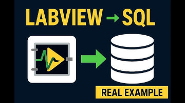 How to Connect LabVIEW with SQL Database (Real Working Example)