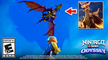 Draken zijn OFFICIEEL te zien in LEGO Fortnite Odyssey! (NINJAGO TEASER!)