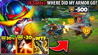 This K'Sante thought he could bully me, but I had the perfect counter (HE COULDN'T PLAY)