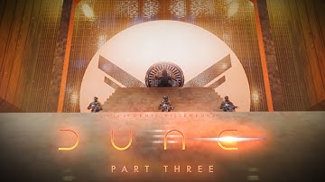 Dune: Part Three | Throne Room Concept