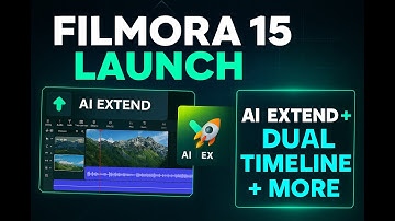 Wondershare Filmora 15 Launched!  New AI Extend, Dual Timeline & More Features Explained