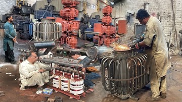 Amazing Process of Making High Voltage Transformers | Inside Heavy Electrical Factory