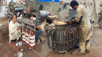 Amazing Process of Making High Voltage Transformers | Inside Heavy Electrical Factory