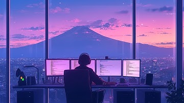 Horizon Syntax — Chillstep & Ambient Coding Music | Deep Focus at Sunset