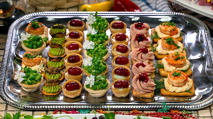 Schnelles & leckeres Fingerfood. Die 5 besten Party-Snacks! Einfache Vorspeisen für jede Feier