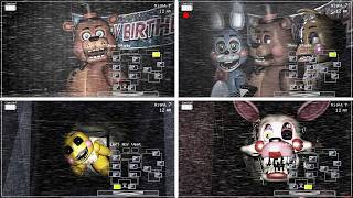 FNaF Toys in Real Time Voice Lines Animation Compilation