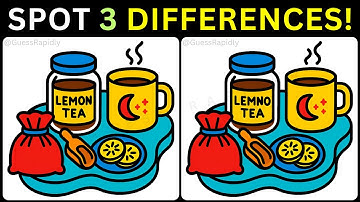 🎉See the Change? There Are Three!⏳【#400 Brain Game Challenge Find 3 Differences】