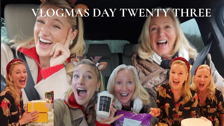 FINAL CHRISTMAS PREPARATIONS | THE SUPERMARKET SCRUM | COOKING WITH MUMMY | Vlogmas Day 23