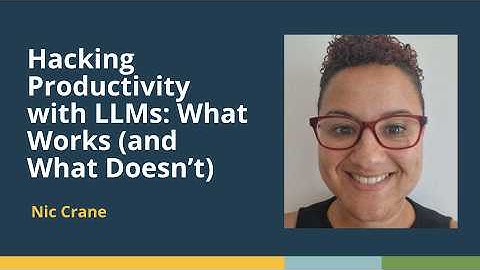 Hacking Productivity with LLMs (Nic Crane, NC Data Labs) | posit::conf(2025)
