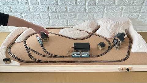 Egger-Bahn & Joe Works HOe Narrow Gauge Model Railway Layout Run | Neko Railway