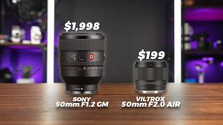 VILTROX 50mm f2 vs Sony 50mm f1.2 GM | Can You Tell The Difference?