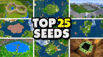 Top 25 Minecraft Seeds For You Next Survival World! (1.21+)