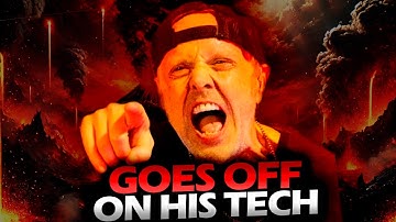 LARS ULRICH GOES OFF ON HIS TECH WHEN HIS IN-EARS FAIL LIVE (2025) #METALLICA