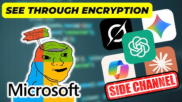 Chatbot Conversations can be Leaked through Encryption (new, mostly unpatched)