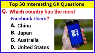 Top 30 Important Gk Question and Answer | Gk Questions and Answers | Gk Quiz | Gk Question | GK 80