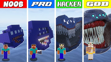 El Gran Maja Build Battle: NOOB vs PRO vs HACKER vs GOD | Minecraft
