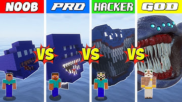 El Gran Maja Build Battle: NOOB vs PRO vs HACKER vs GOD | Minecraft