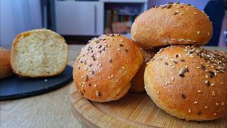 Buttery, Crunchy & Soft Corn Flour Buns