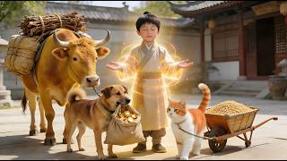 萌寶覺醒「獸語精通」超能力，跟著老牛採藥材、挖財寶，年入百萬不是夢！#首發新劇 #無腦劇 #完結短劇