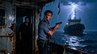 【2025 Action】Dark Ship Hunt! Cop Trapped with Killer — Truth Paid in Blood! #trending #movie #viral