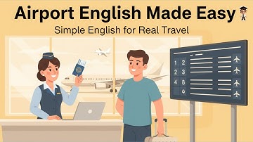 Learn English Conversation at the Airport ✈️ | Easy Travel English for Beginners | English Podcast