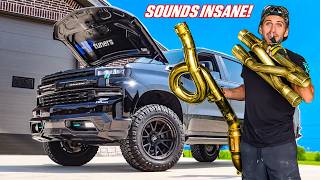 I BUILT THE CRAZIEST SOUNDING SILVERADO ON EARTH