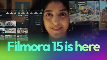 Filmora 15 — The Future of Effortless Video Editing | Powered by AI