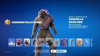 How to Unlock GODZILLA Skin & Rewards in Fortnite! (FASTEST WAY)