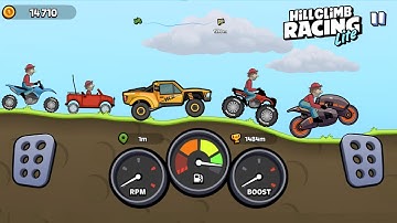 Hill Climb Racing Lite - POTATO WOMAN Update GamePlay Walkthrough