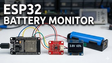 ESP32 Battery Monitor: Measure Voltage & Percentage with MAX17043 | 18650 Battery | Bangla