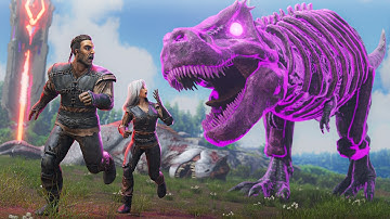 Ark 100 Days, But We Let A Wheel Decide Our Dinos In Primal Fear