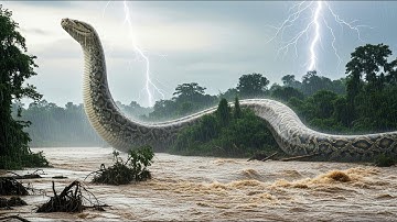 Deel 51 - Een meisje dat alleen overleeft in het bos | De aanval van de leeuw en de olifant in het regenwoud