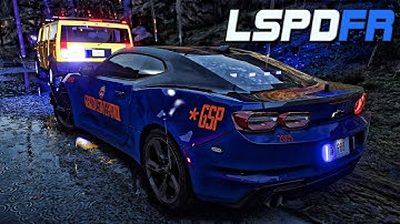 GTA 5 LSPDFR MOD | GSP SPEED ENFORCEMENT PATROL 3 ​​🚔 (Stalker Radar in actie)