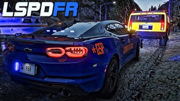 GTA 5 LSPDFR MOD | GSP SPEED ENFORCEMENT PATROL 3 ​​🚔 (Stalker Radar in actie)