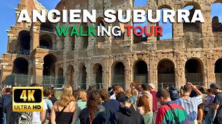 Rome, Italy: 4K Walking Tour Through the Ancient Suburra