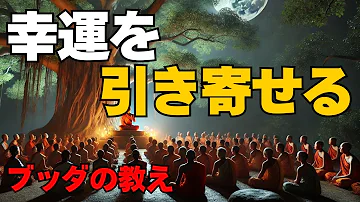 幸せがどんどん広がる！幸運を引き寄せる５つの習慣：ブッダの教え【驚くほど幸運体質に！】